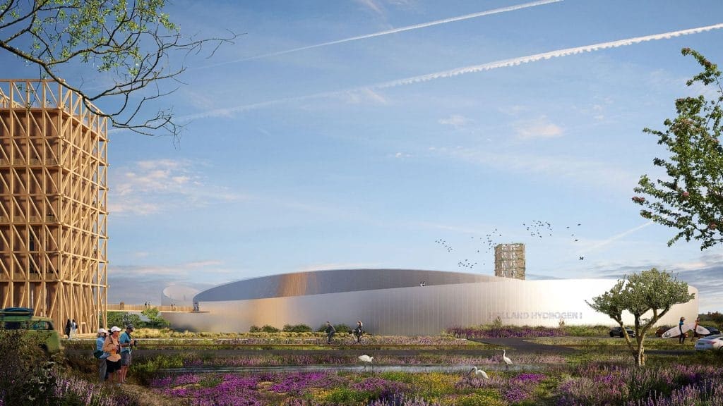 Holland Hydrogen 1, Shell