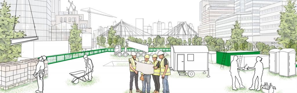 banner van Cirkelstad onder de pijler DOEN