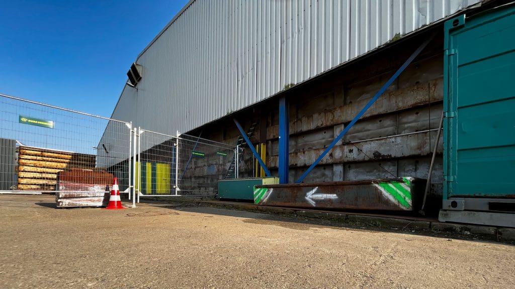 logistieke hub van Dura Vermeer Urban Miner