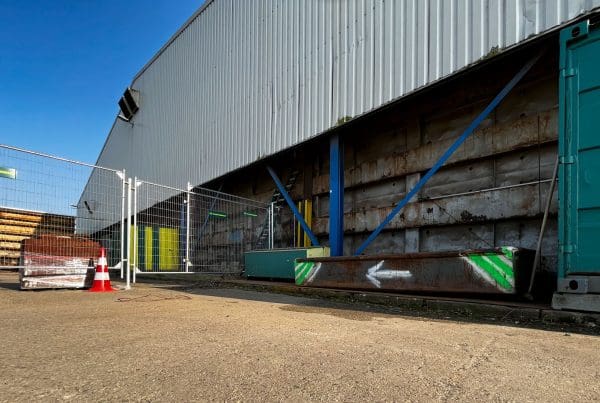 logistieke hub van Dura Vermeer Urban Miner